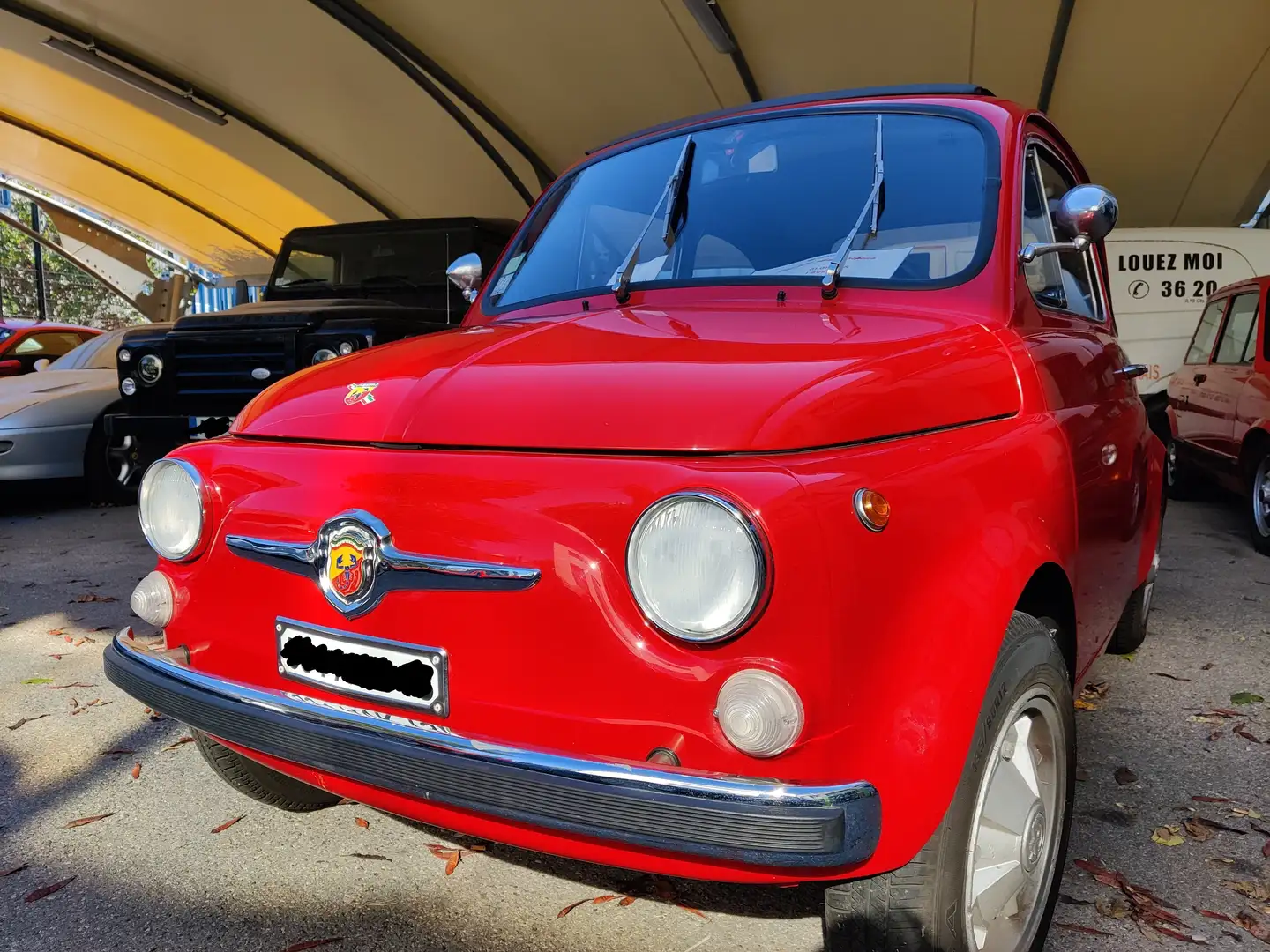 Fiat 500 Abarth Red - 2