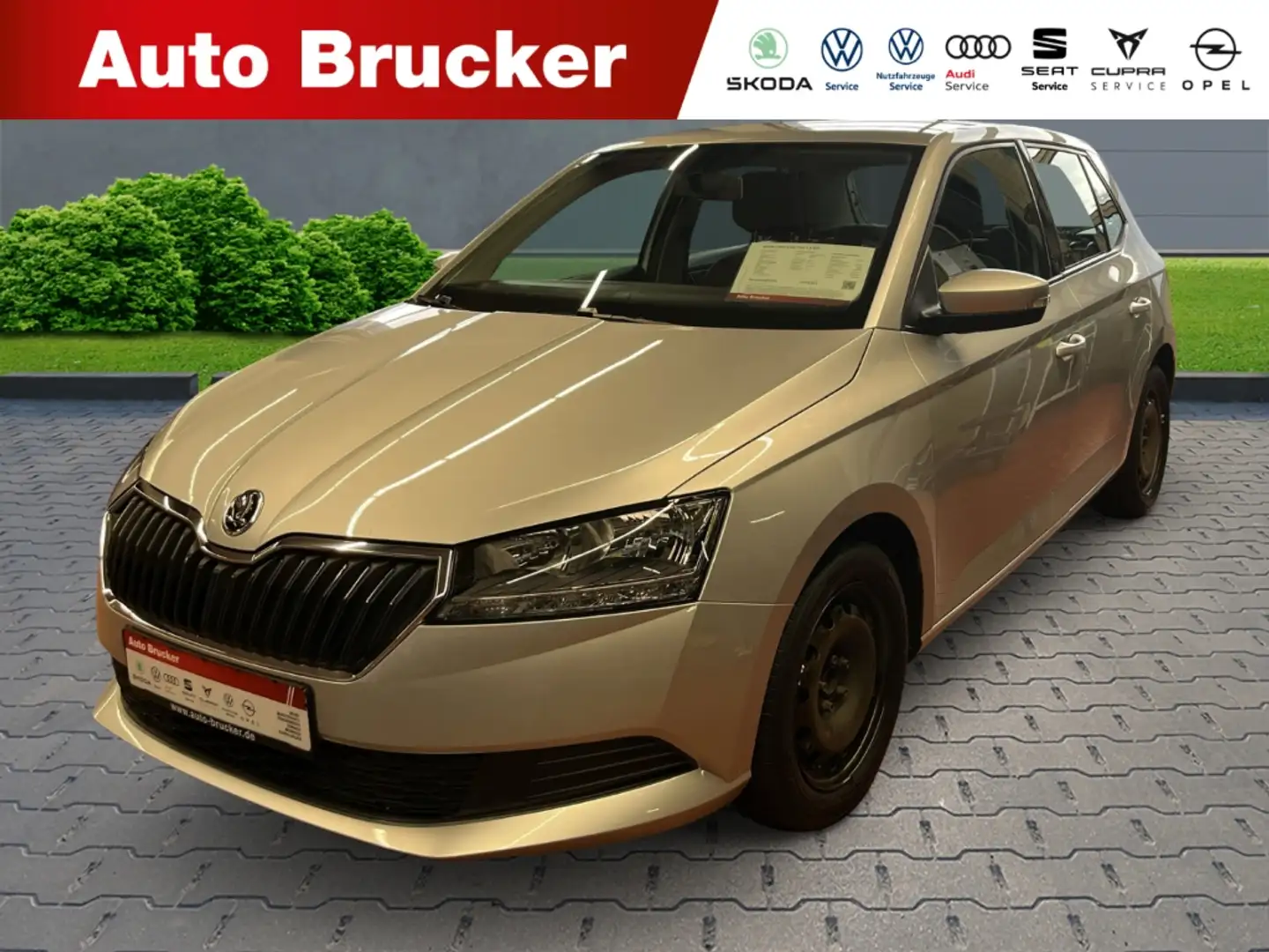 Skoda Fabia Cool Plus 1.0 MPI+Klimaanlage+Sitzheizung+LED-TFL Silber - 1