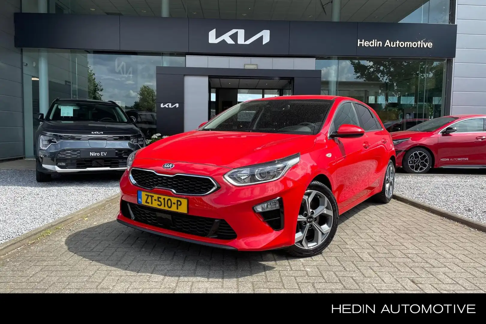 Kia Ceed / cee'd 1.0 T-GDi DynamicLine | Stoel- en Stuurverwarming Rood - 1
