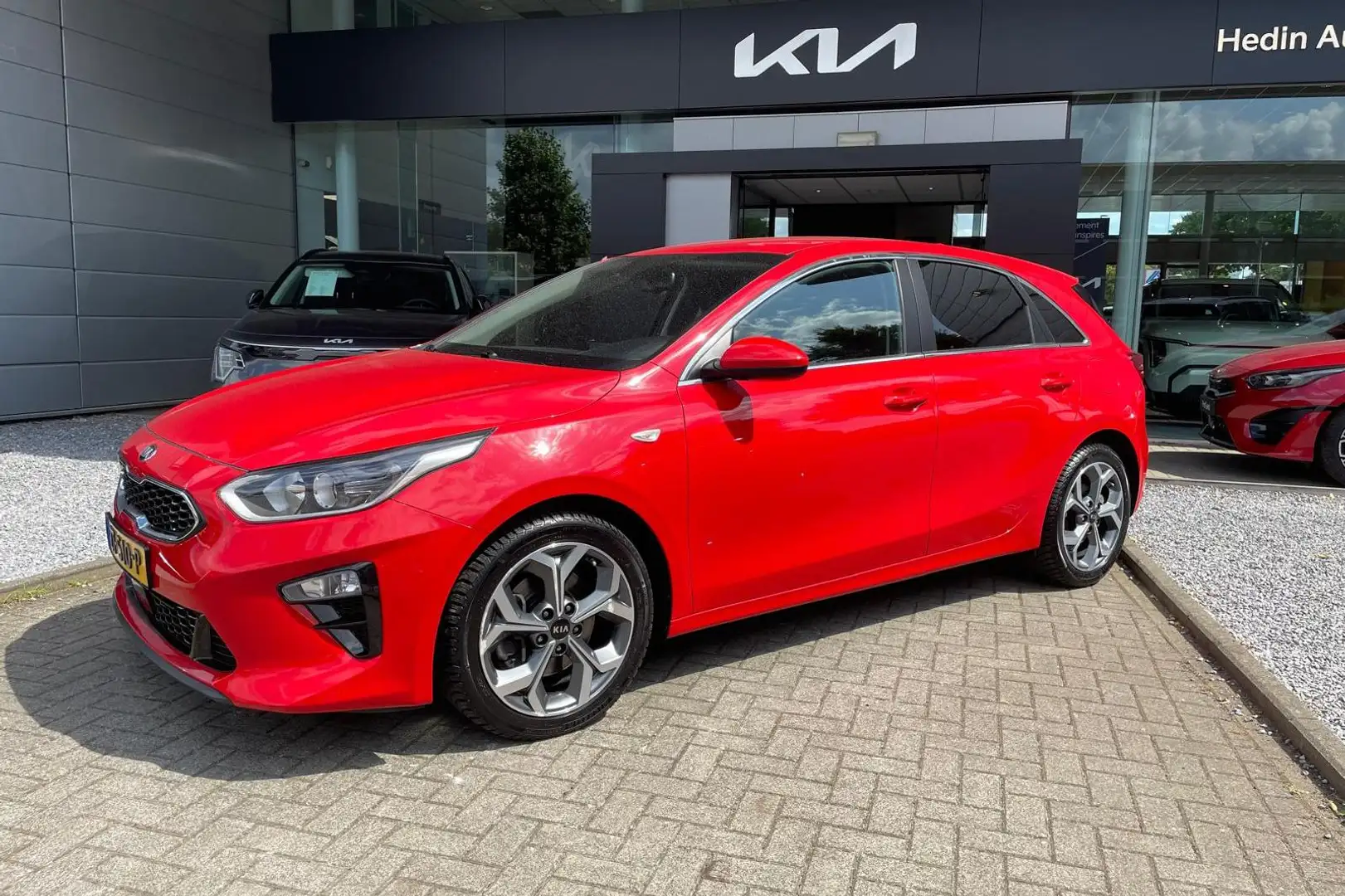 Kia Ceed / cee'd 1.0 T-GDi DynamicLine | Stoel- en Stuurverwarming Rood - 2