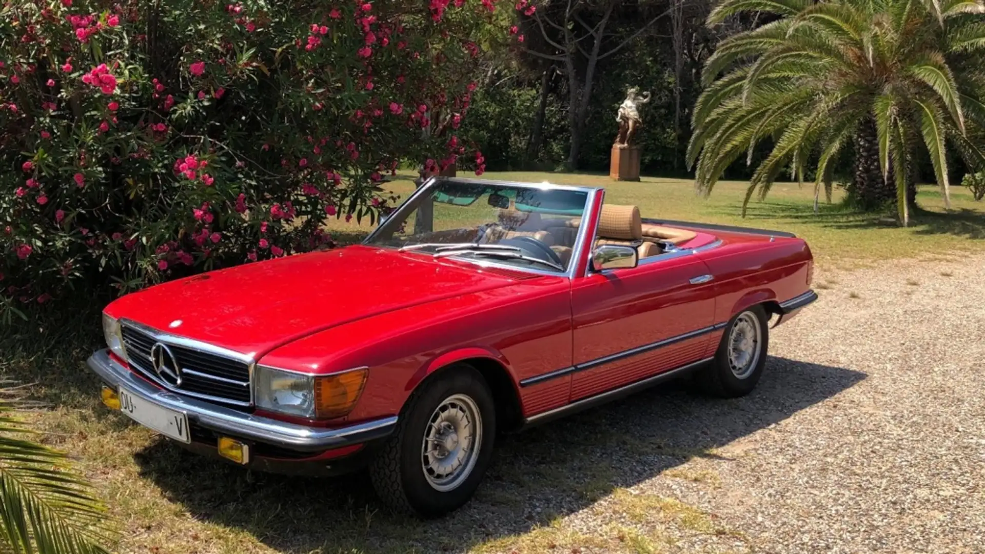 Mercedes-Benz 500 500SL Roşu - 1