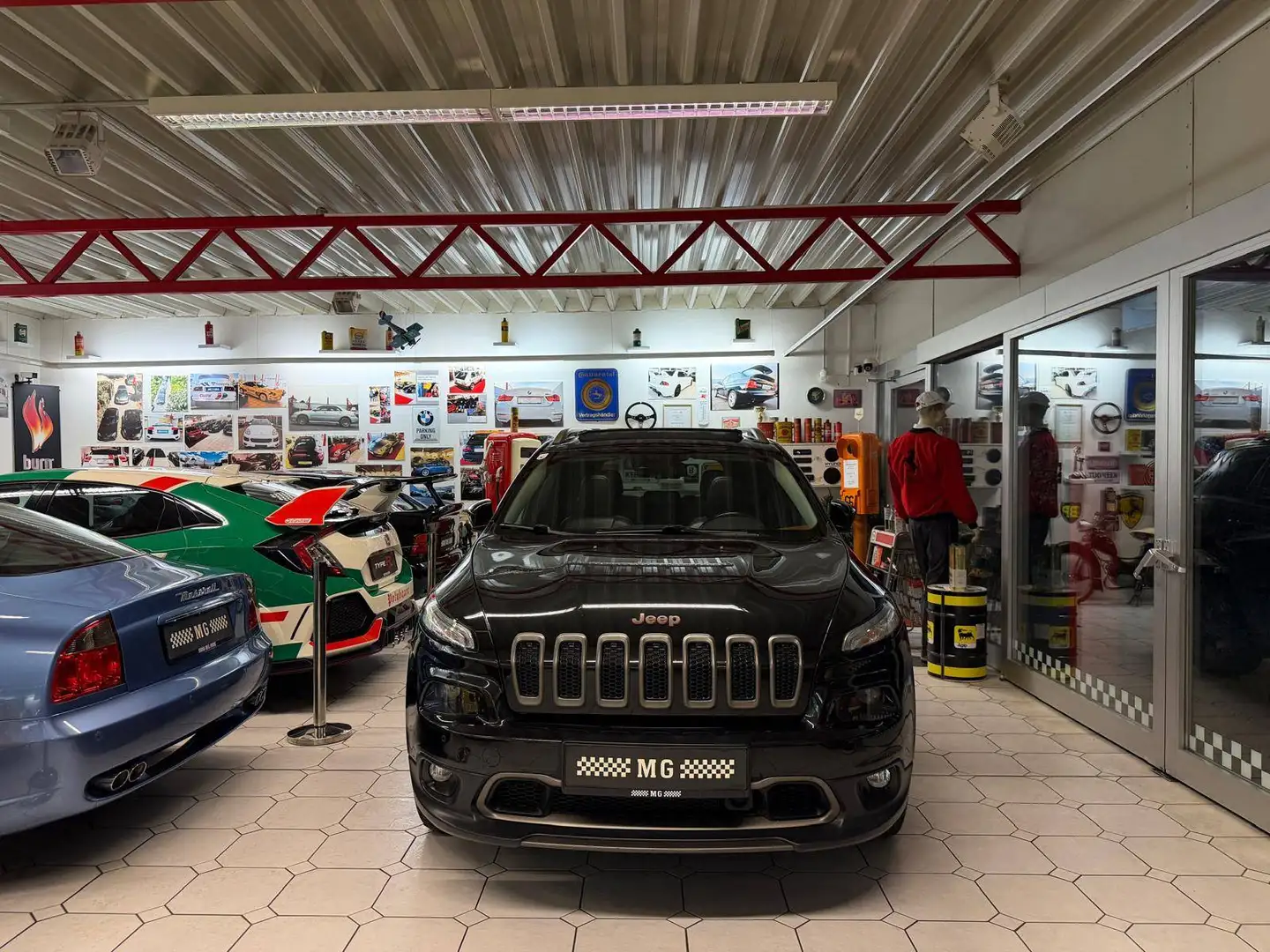 Jeep Cherokee Limited 4WD 75 Anniversary Panoramadach Schwarz - 2