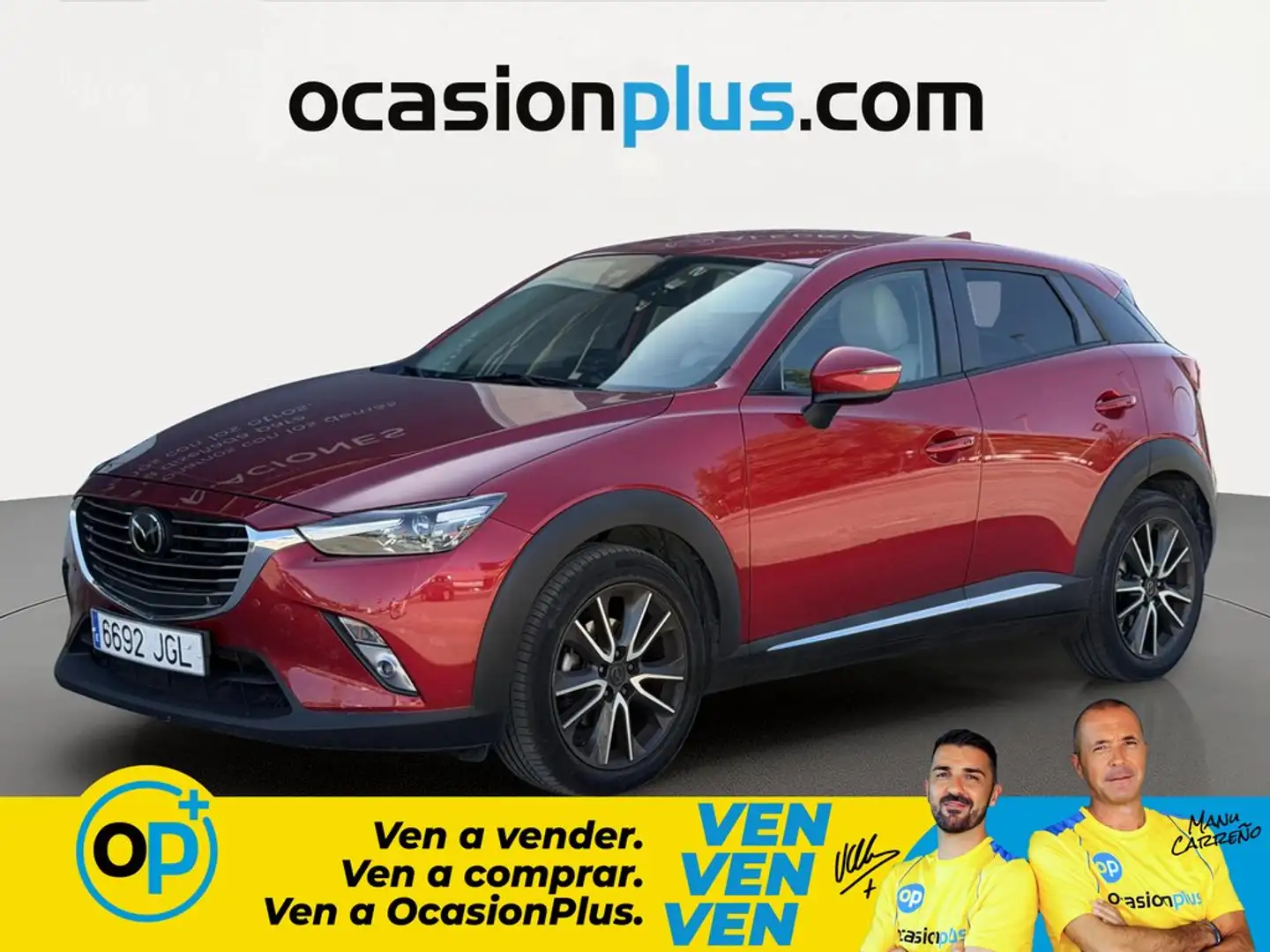 Mazda CX-3 1.5D Luxury Pack White 2WD Rojo - 1