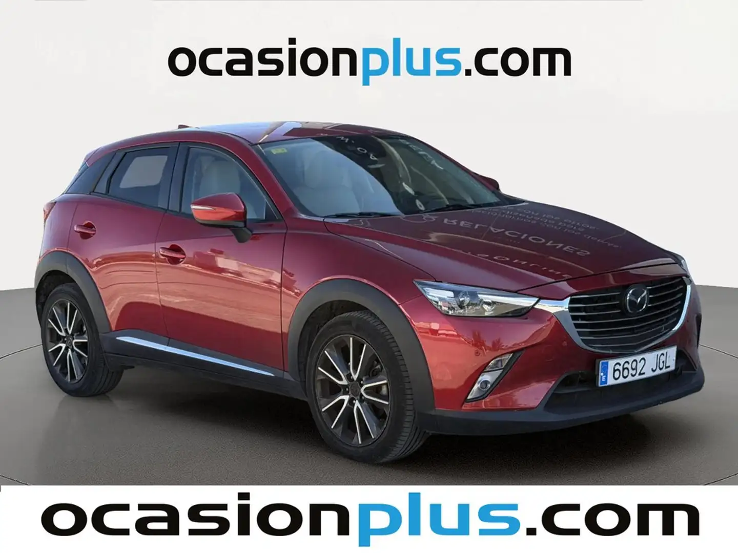 Mazda CX-3 1.5D Luxury Pack White 2WD Rojo - 2