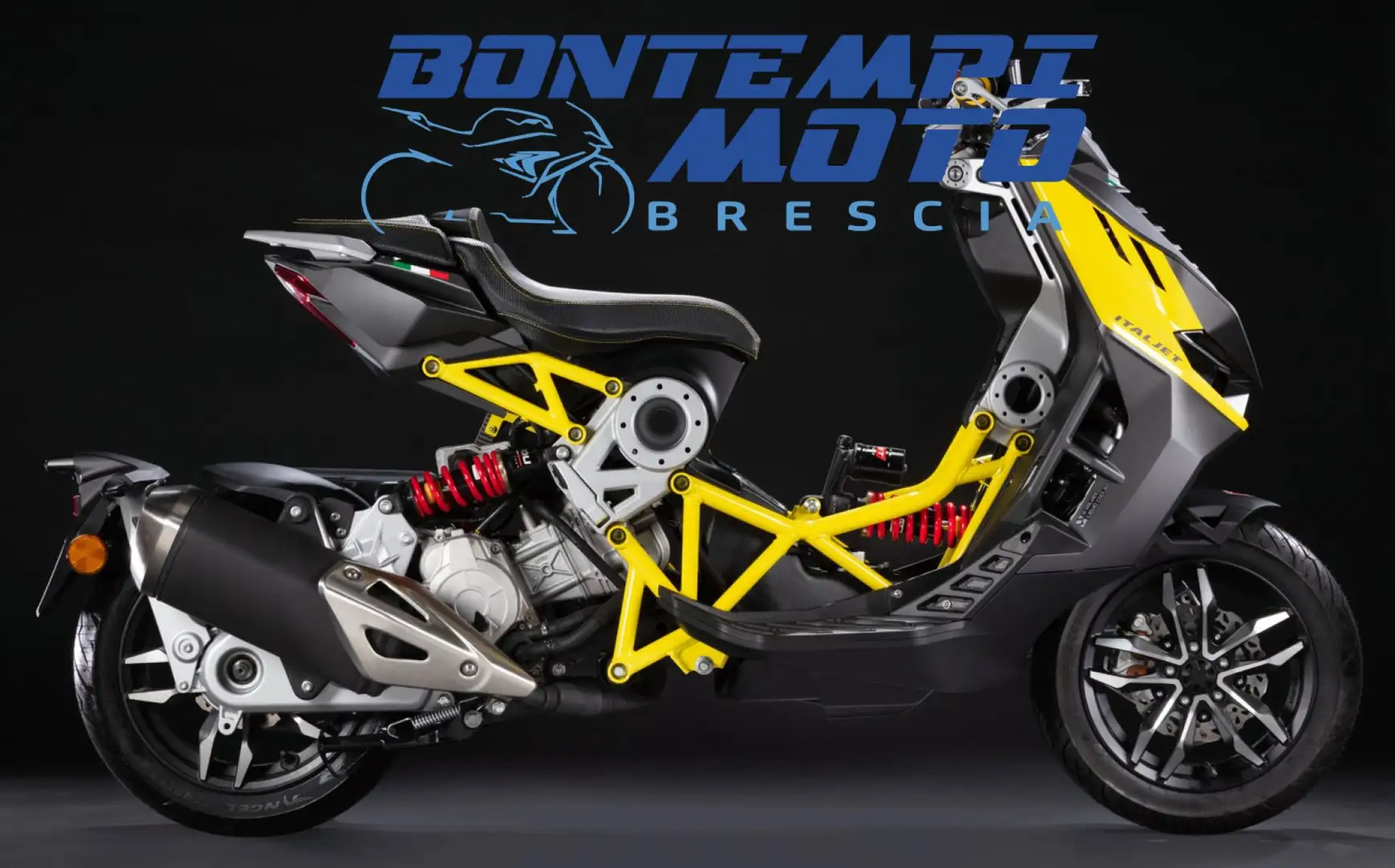 Italjet Dragster 125 LC 2025 NUOVO DA IMMATRICOLARE Nero - 1