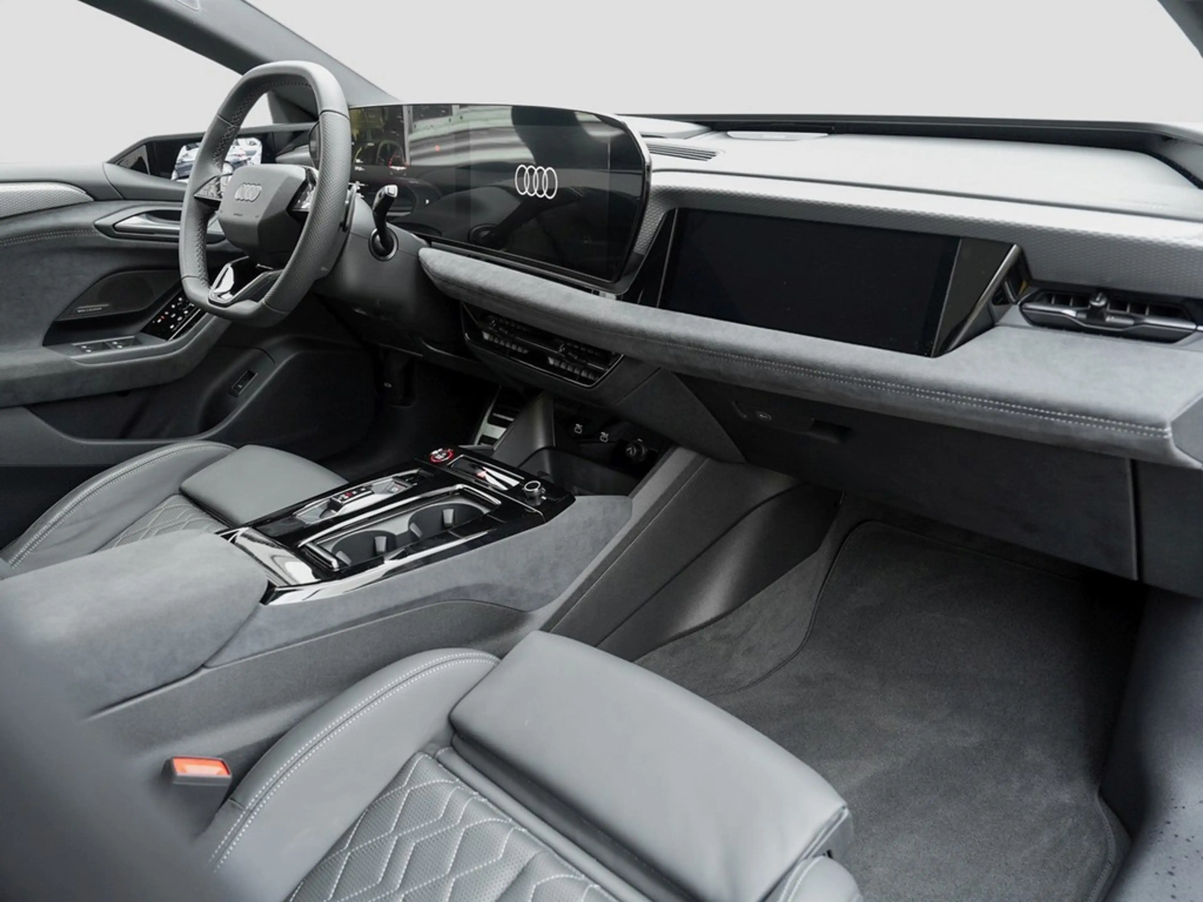 Audi S6 e-tron Avant edition one grey Matrix, B+O, — photo 8