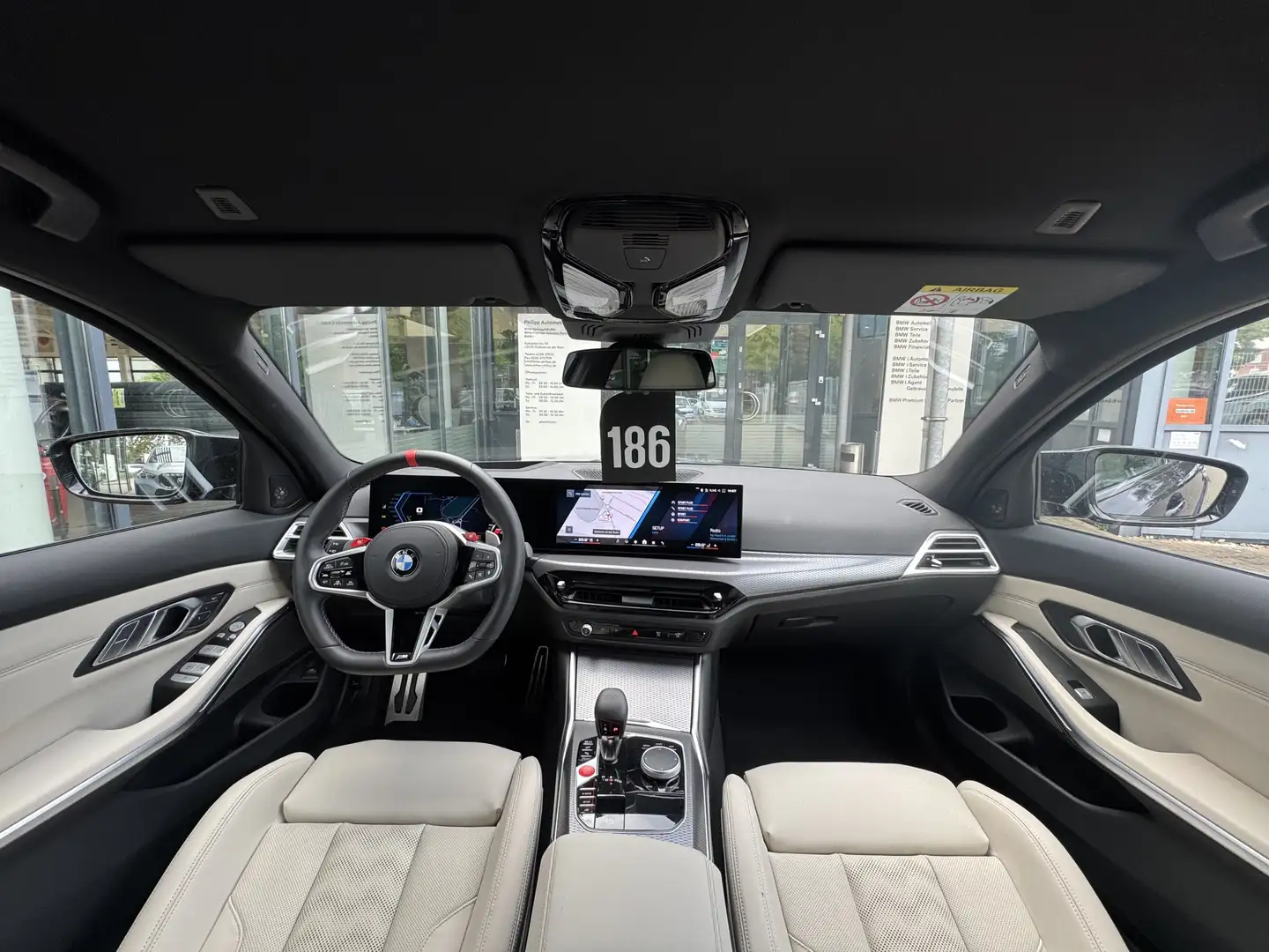 BMW M3 Competition Mxdrive FACELIFT DA-Prof h&k PA+ Blau - 2