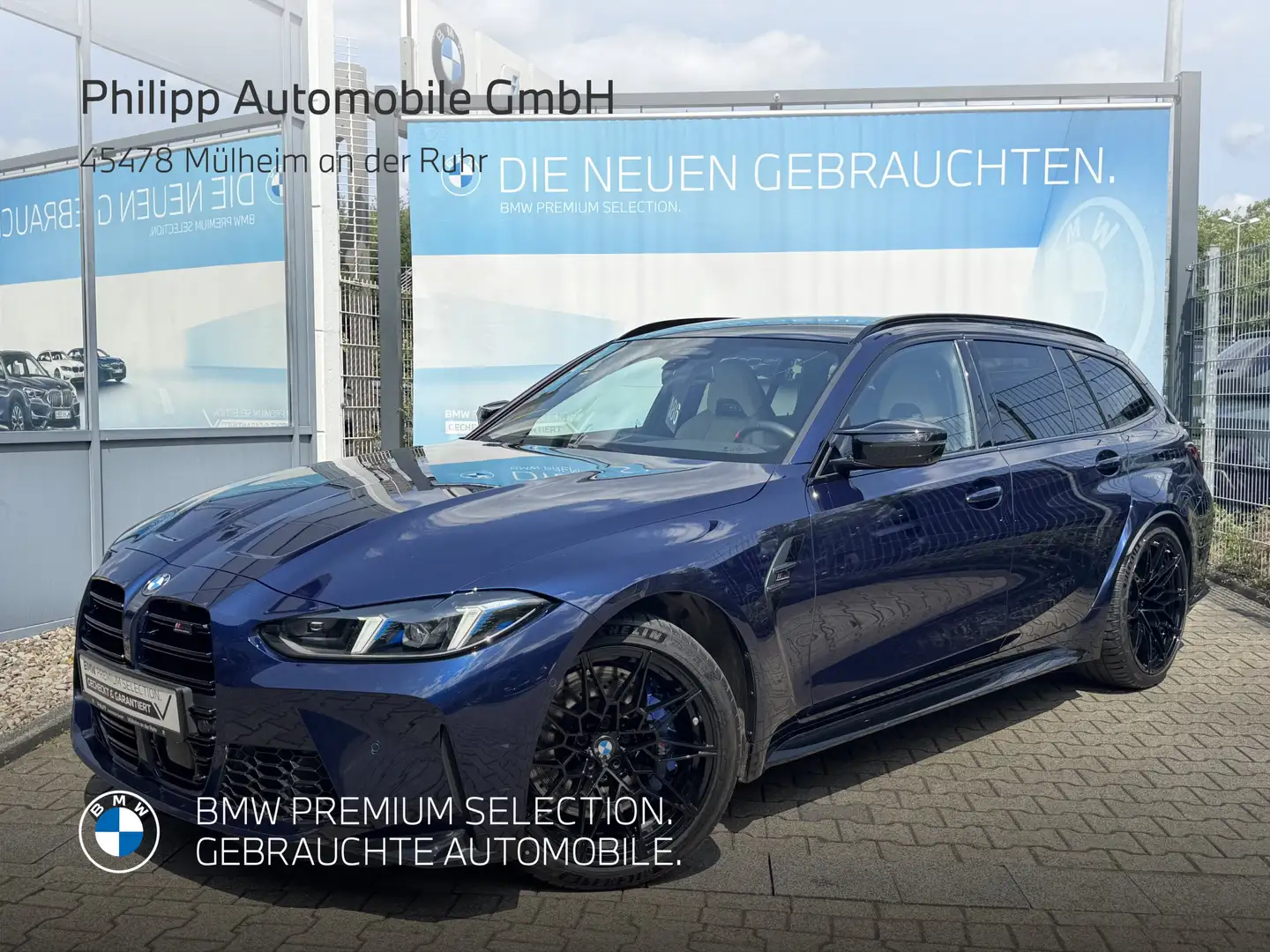 BMW M3 Competition Mxdrive FACELIFT DA-Prof h&k PA+ Blau - 2