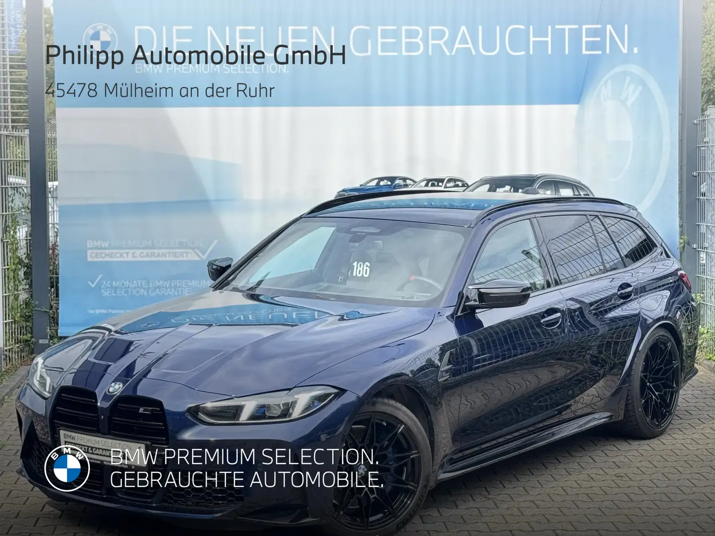 BMW M3 Competition Mxdrive FACELIFT DA-Prof h&k PA+ Blau - 1