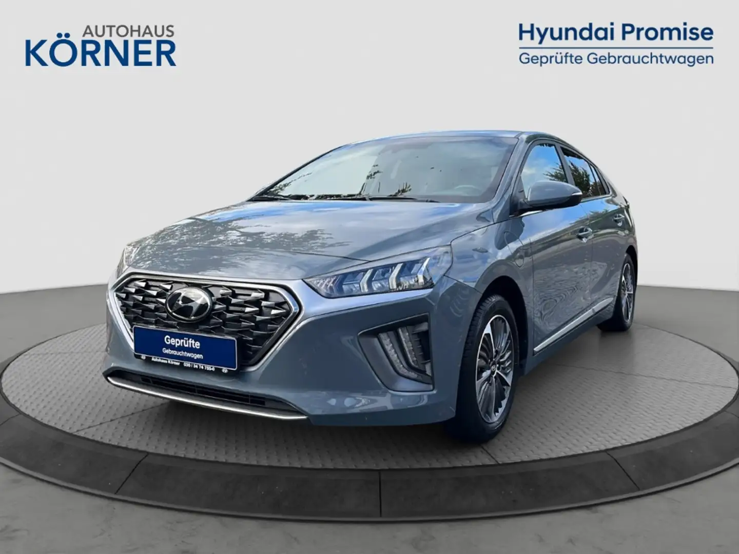 Hyundai IONIQ PLUG IN Hybrid STYLE 1.6 GDi *LED*CAM*NAVI*CARPLAY Gris - 2