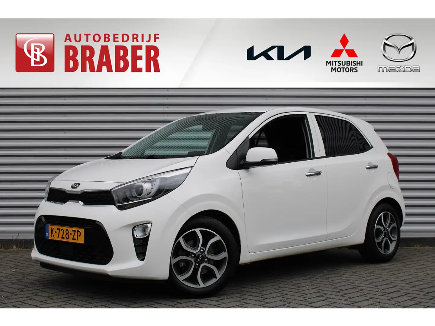 Kia Picanto 1.0 DPi DynamicPlusLine | 15" LM | Airco | Cruise Blanc - 1