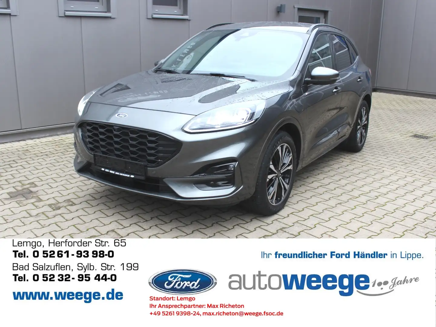 Ford Kuga Plug-In Hybrid ST-Line X Gris - 1