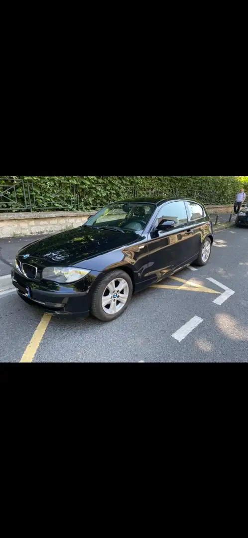 BMW 116 116i 122 ch Confort Noir - 1
