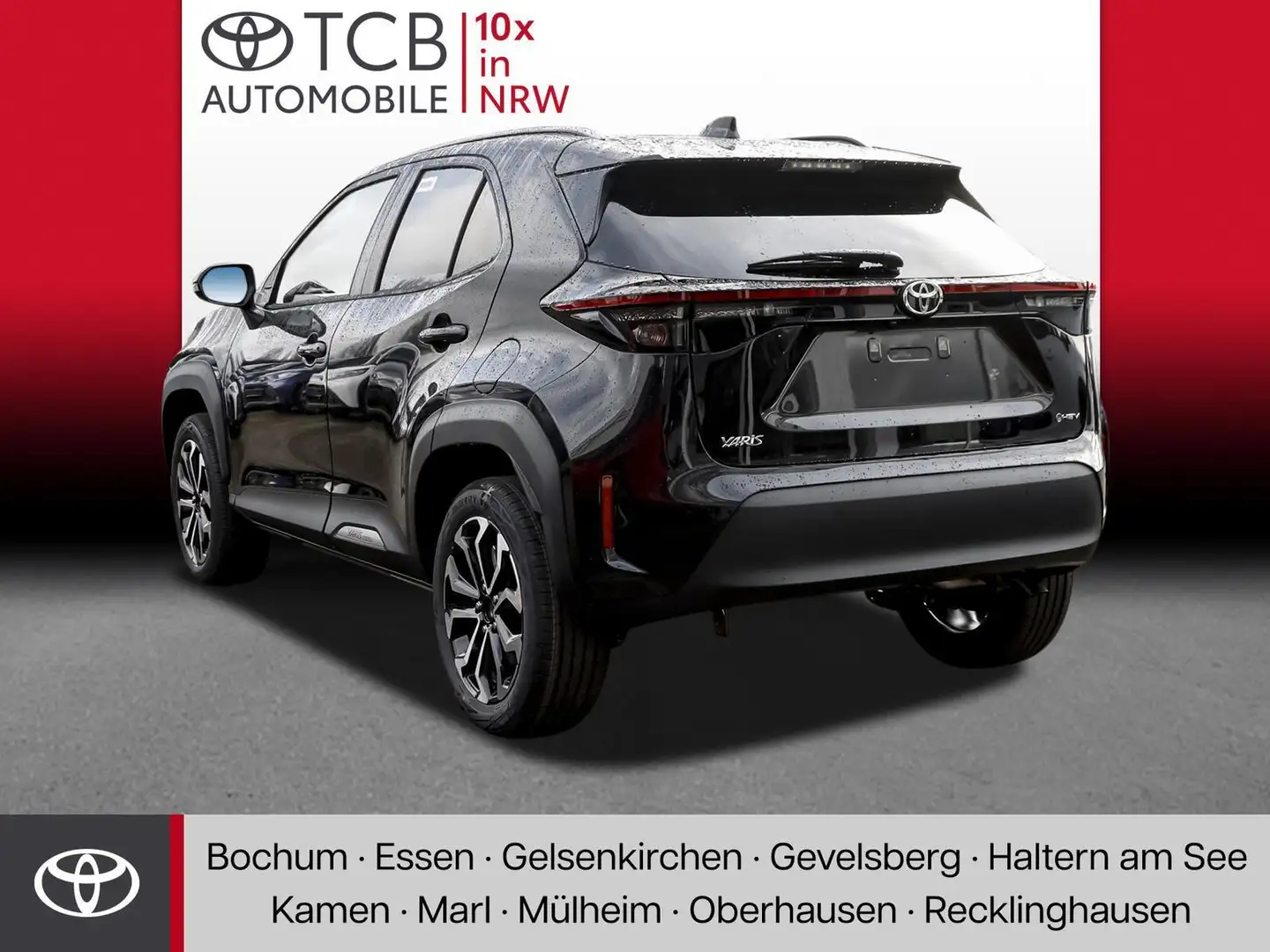 Toyota Yaris Cross Hybrid Teamplayer Winterp. NAVI KAMERA KLIMA ALU SzHz Schwarz - 2