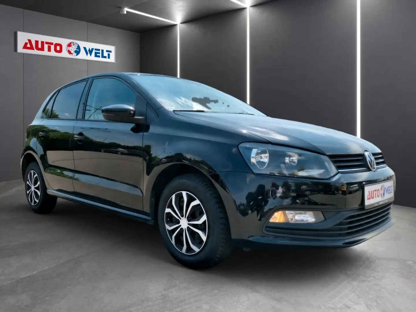 Volkswagen Polo 1.0 5-trg. Klima Sitzhzg Parkhilfe v+h Noir - 2