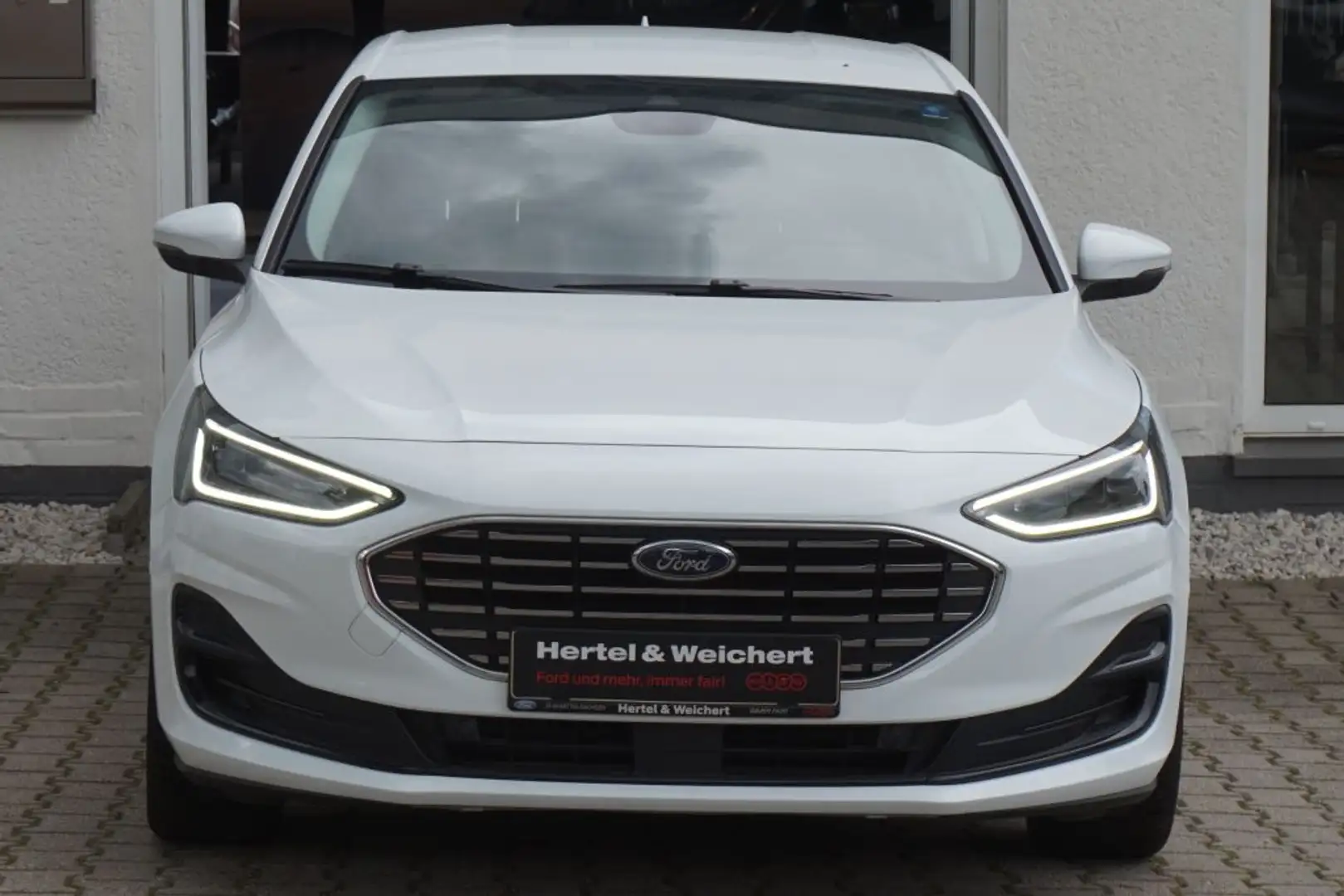 Ford Focus 1.0 EcoBoost Hybrid Aut. TITANIUM X VOLL LEDER Wit - 2