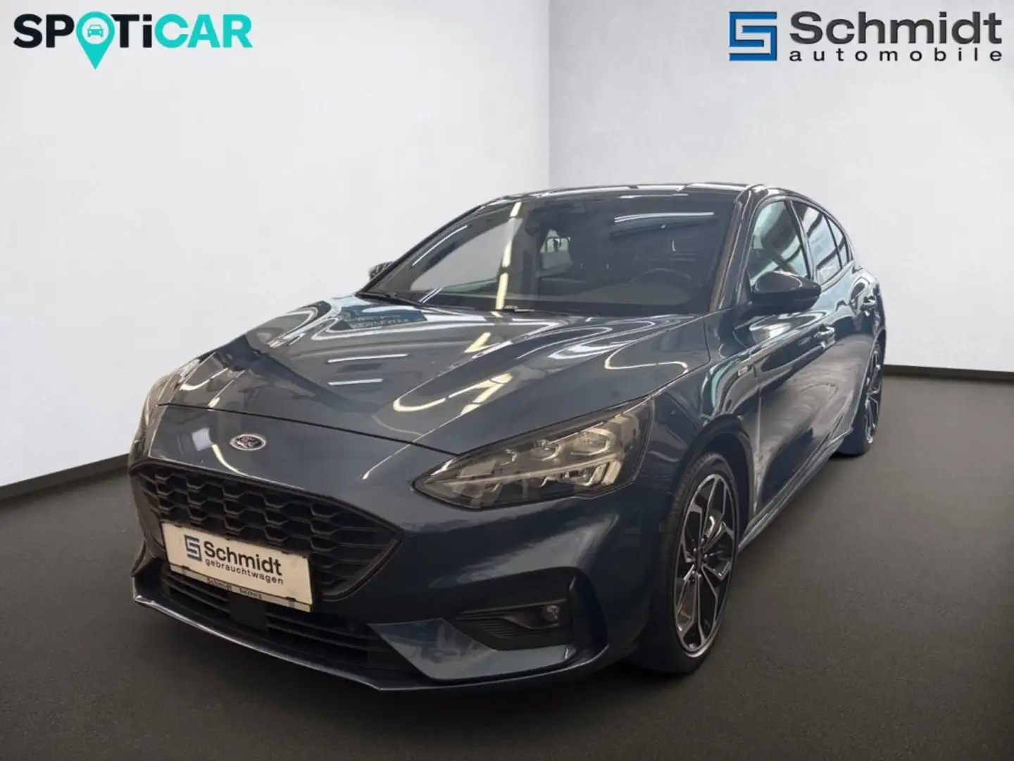 Ford Focus 1,0 EcoBoost Hybrid ST-Line X Blau - 1