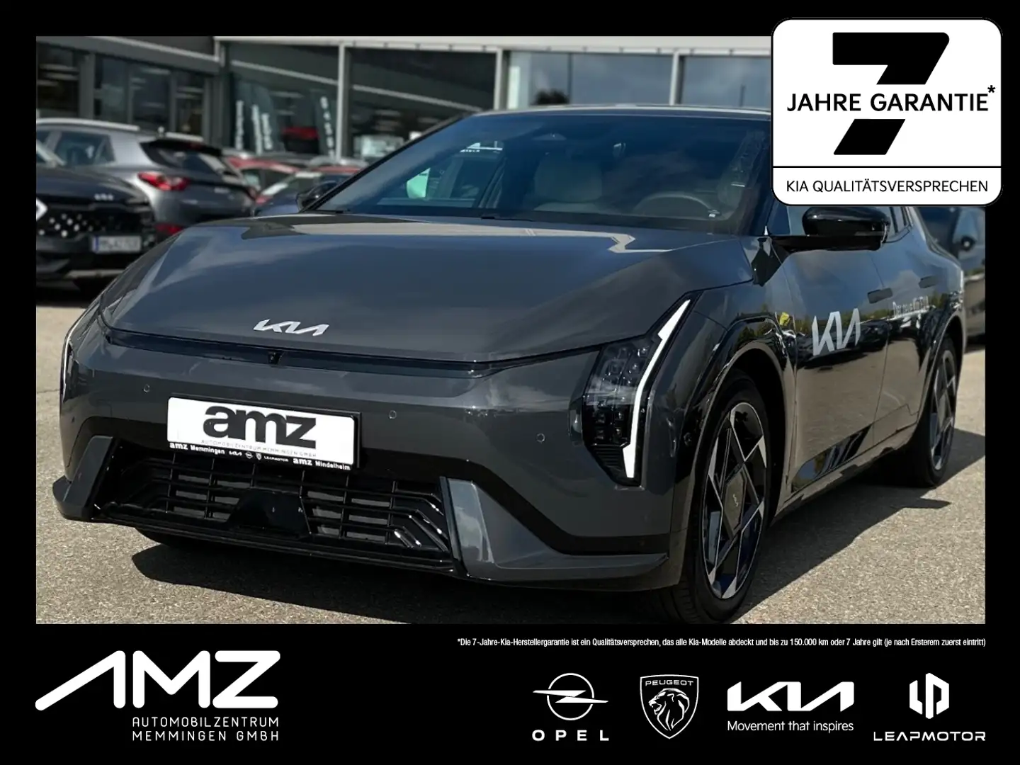 Kia EV4 81,4-kWh GT-Line *Head-Up-Display*360°Kamera Gris - 1