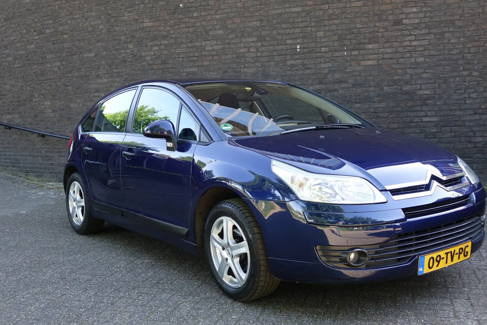 Citroen C4 1.6-16V Image, nette auto met ijskoude airco en ni Bleu - 2