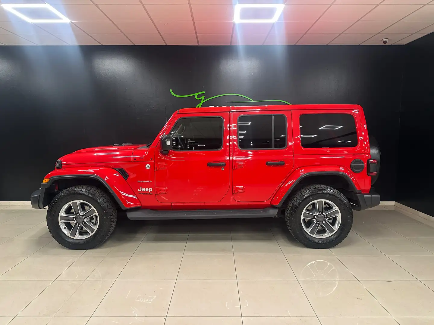 Jeep Wrangler Wrangler Unlimited 2.2 mjt II Sahara auto Rosso - 2