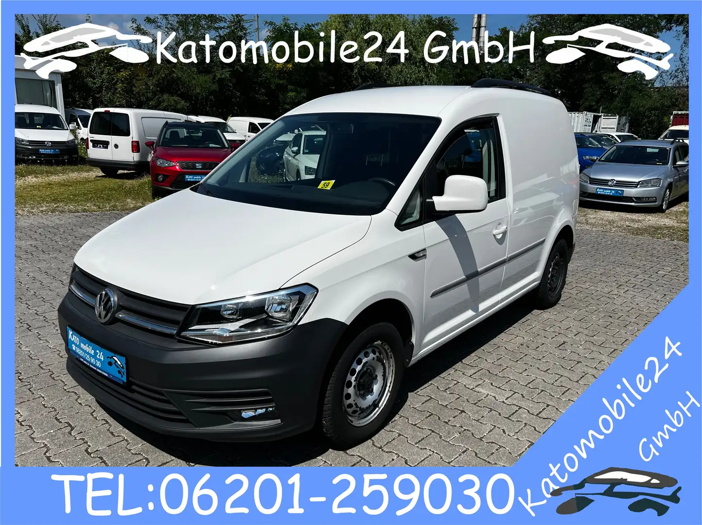 Volkswagen Caddy Kasten 2.0 TDI Sortimo Werkstatteinbau EU6 GRA SHZ Weiß - 1