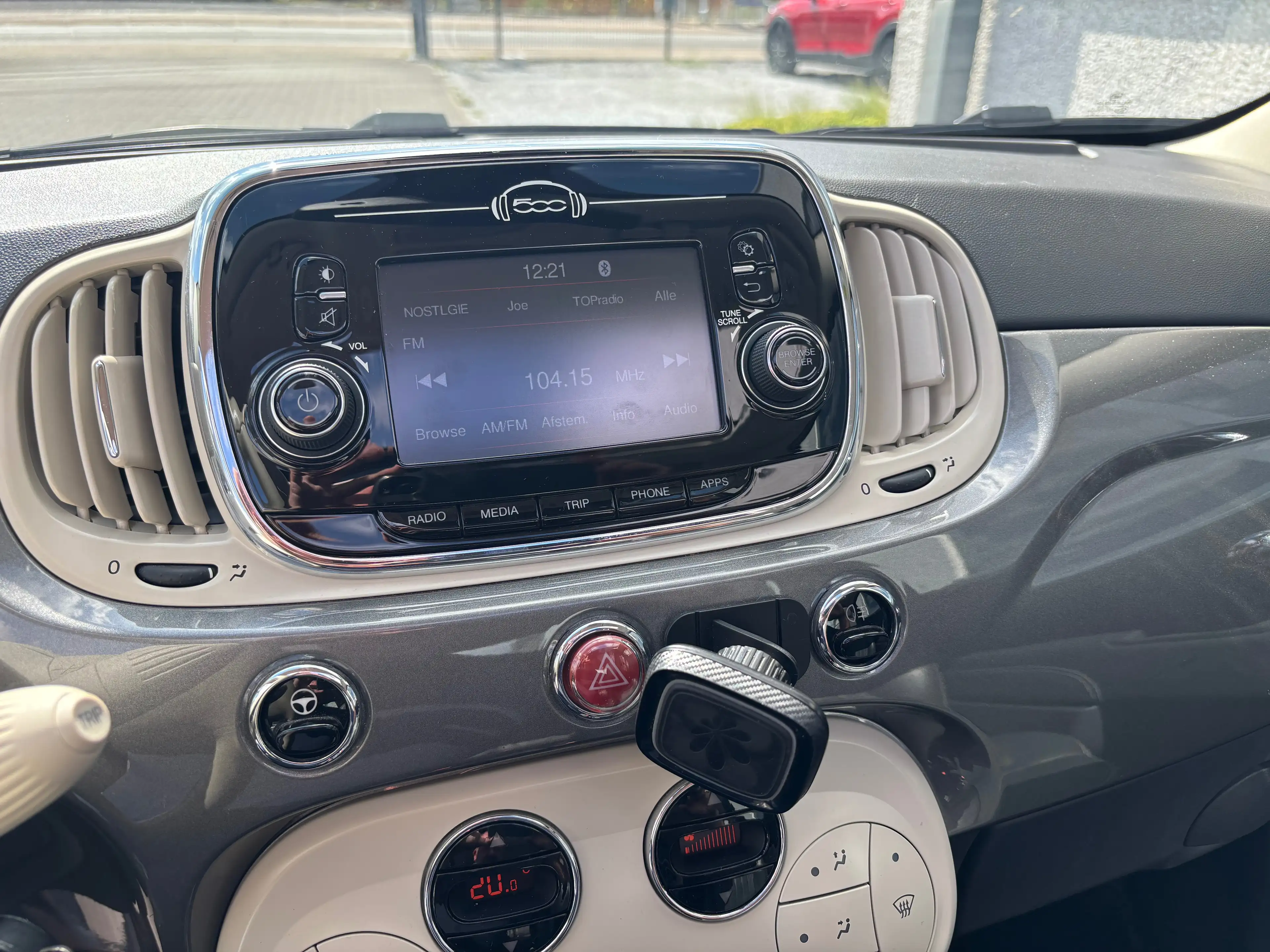Fiat 500 AUTOMAAT CLIM PANO OPEN DAK ALU PDC — photo 12