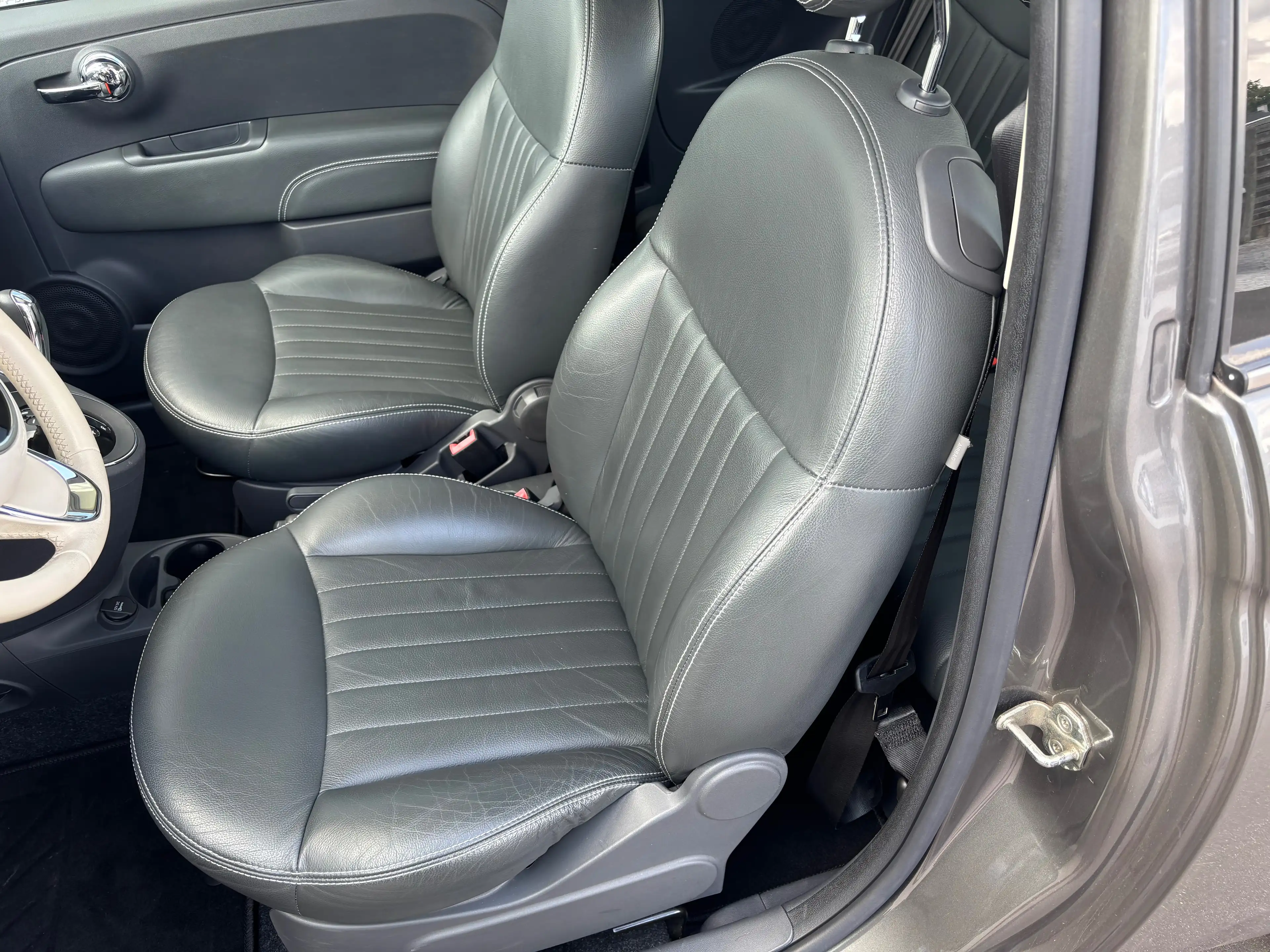 Fiat 500 AUTOMAAT CLIM PANO OPEN DAK ALU PDC — photo 9