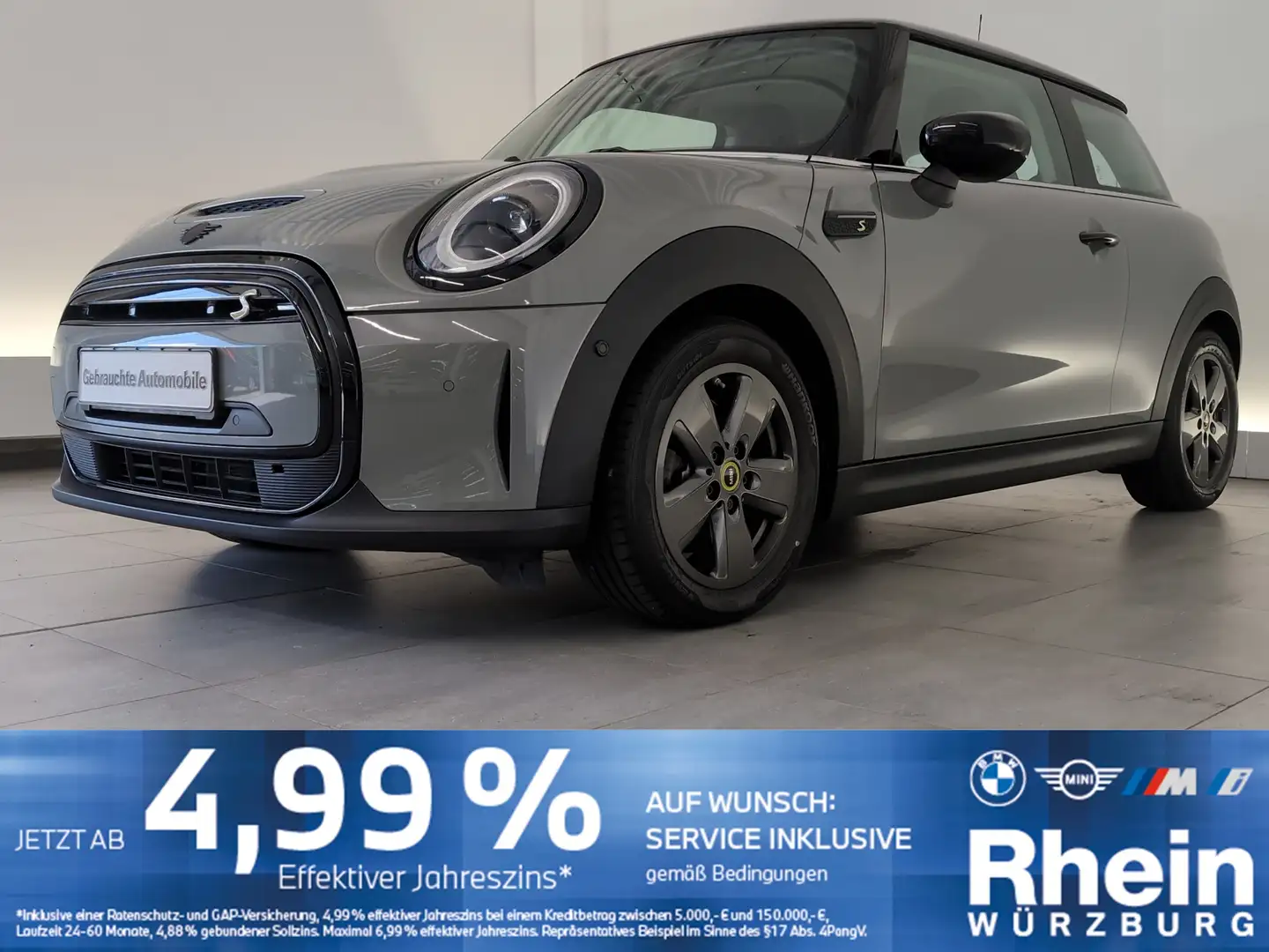 MINI Cooper SE 3-Türer Carplay/DAB/SHZ Carplay/DAB/SHZ Grau - 1