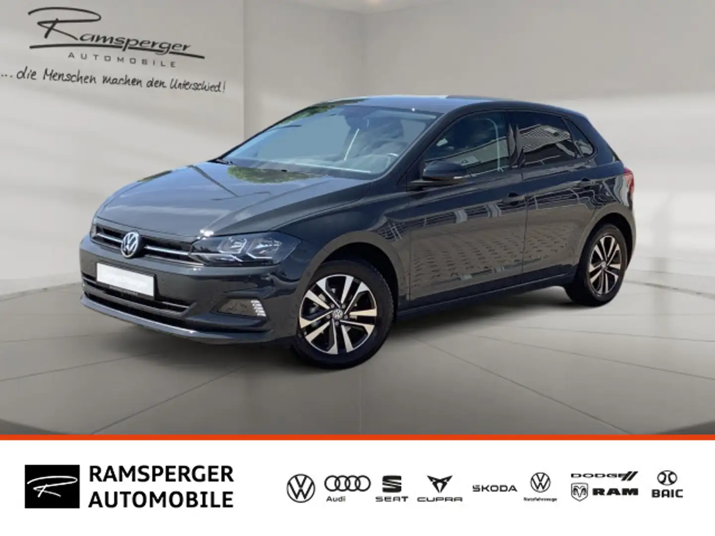 Volkswagen Polo 1.0 TSI DSG Comfortline ACC Climatronic SHZ Grau - 1