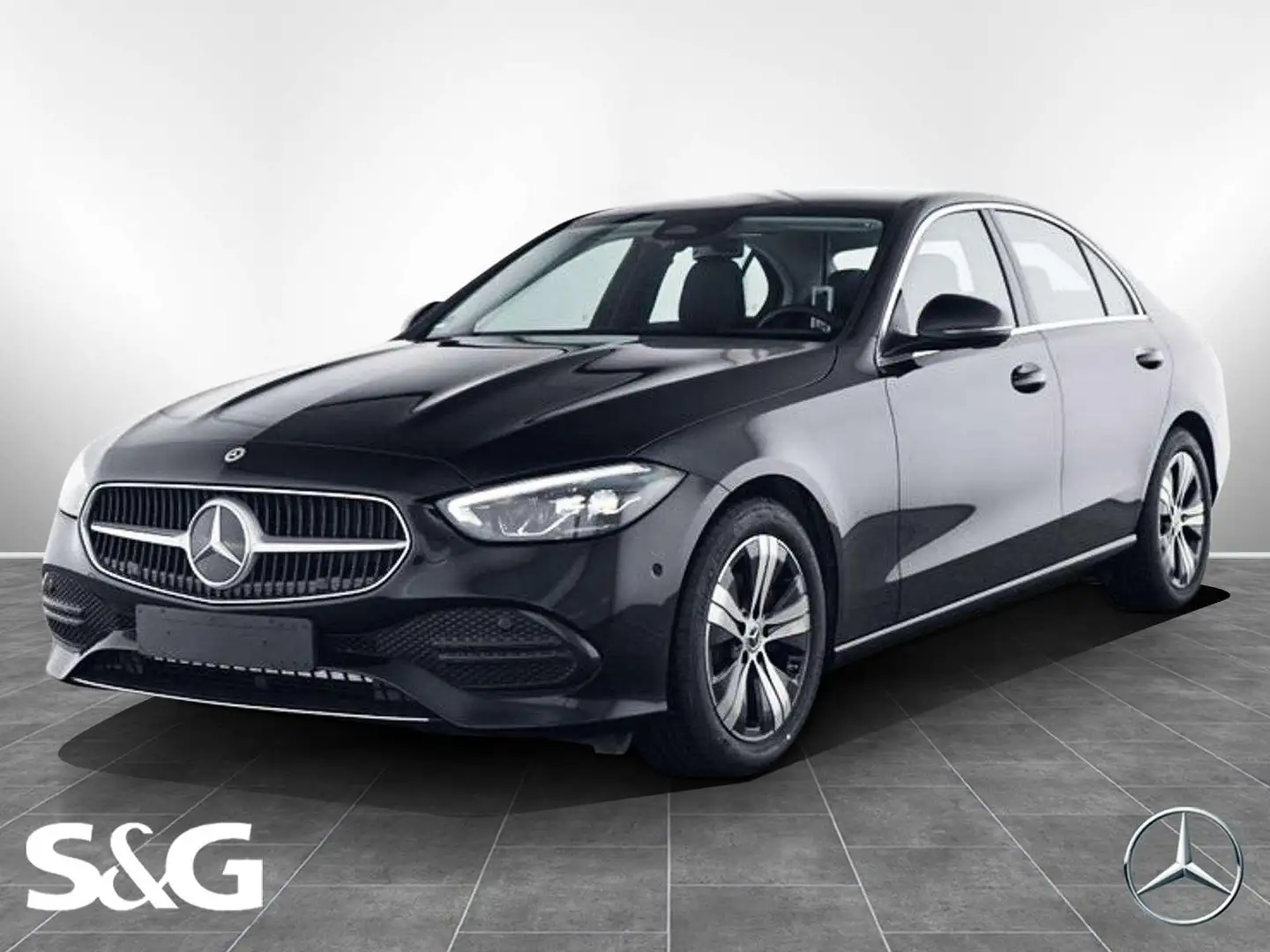 Mercedes-Benz C 180 AVANTGARDE RüKam+MBUX+LED+Parktronic+17 Schwarz - 1