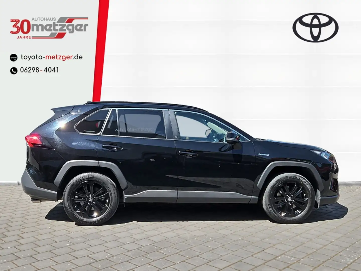 Toyota RAV 4 2.5 HYBRID 4x4 Team D + AHK-Abnehmbar +Navi +Klima Noir - 2