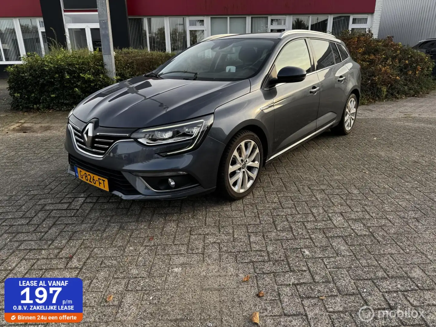 Renault Megane Estate 1.2 TCe GT-Line AUTOMAAT Grijs - 1