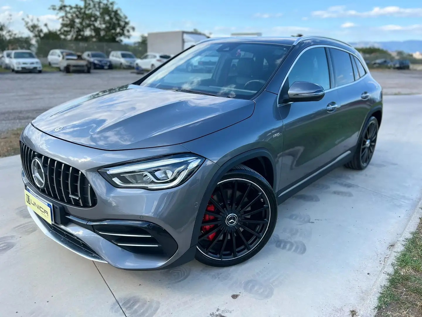 Mercedes-Benz GLA 45 AMG GLA AMG 45 S 421CV 4matic+ AUTO IVA ESPOSTA ITALIA siva - 2