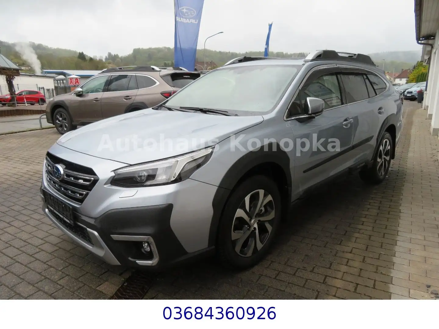 Subaru OUTBACK 2.5i Platinum Lineartronic+AHK Argintiu - 1