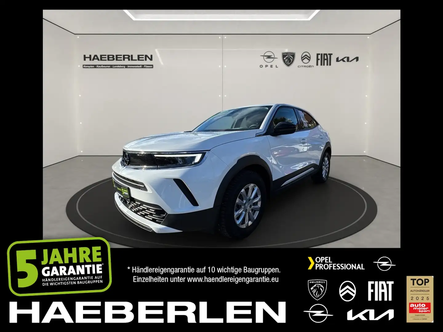 Opel Mokka e ACC+LED+Fernlichtass.+KlimaA+LM+DynLicht Biały - 1