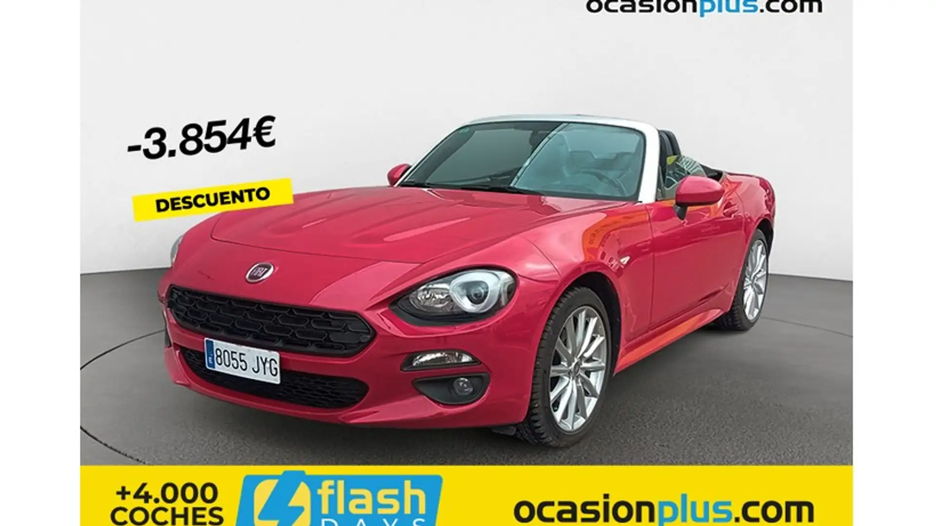 Fiat 124 Spider 1.4 Multiair Lusso Rojo - 1