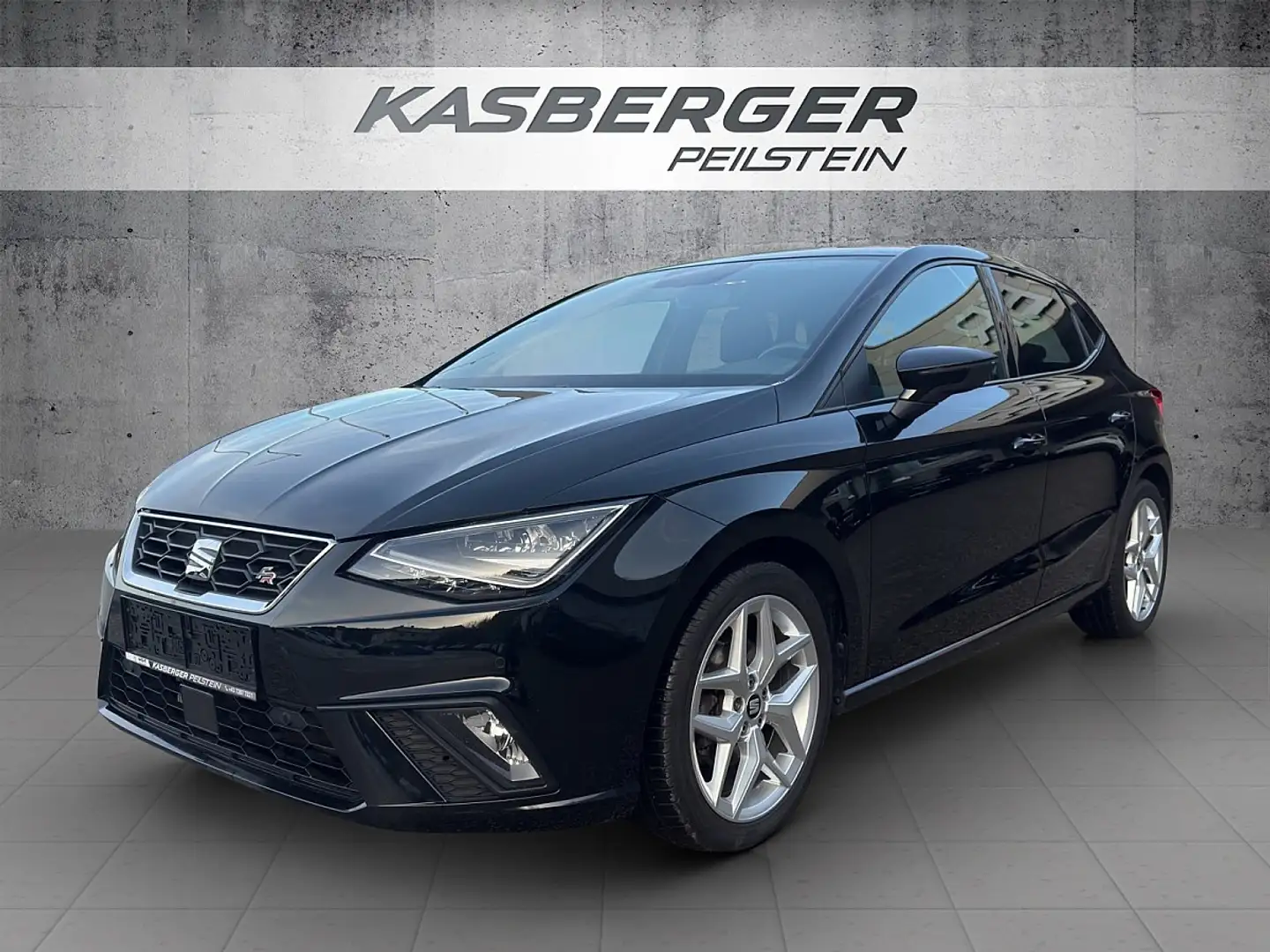 SEAT Ibiza 1,0 ECO TSI FR DSG Schwarz - 1