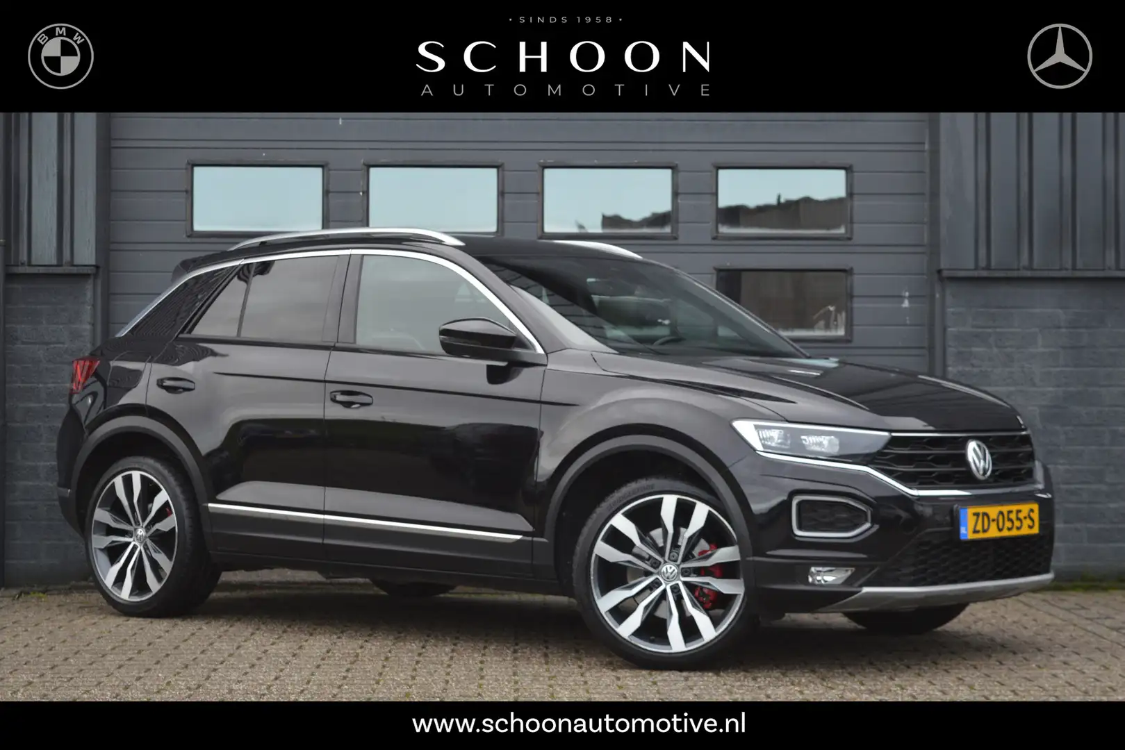 Volkswagen T-Roc 1.5 TSI Sport | ACC | LED | NAVI | 19 INCH | Zwart - 1