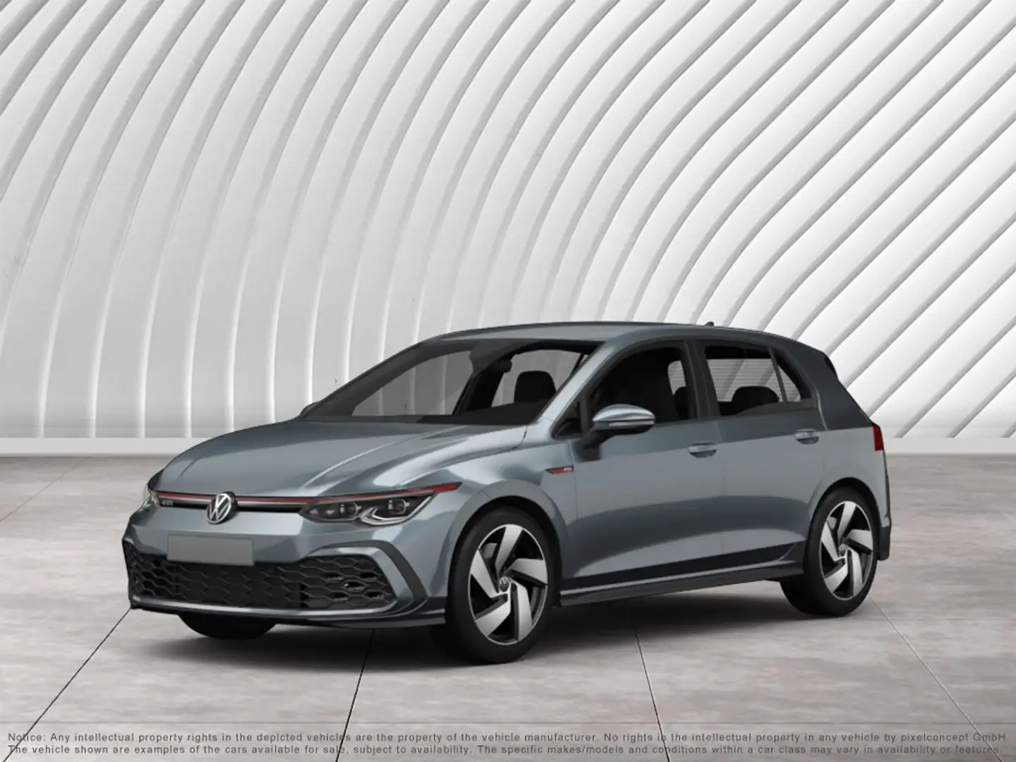 Volkswagen Golf GTI VIII Lim. ACC NAVI LED PDC V+H DAB LM Grau - 1