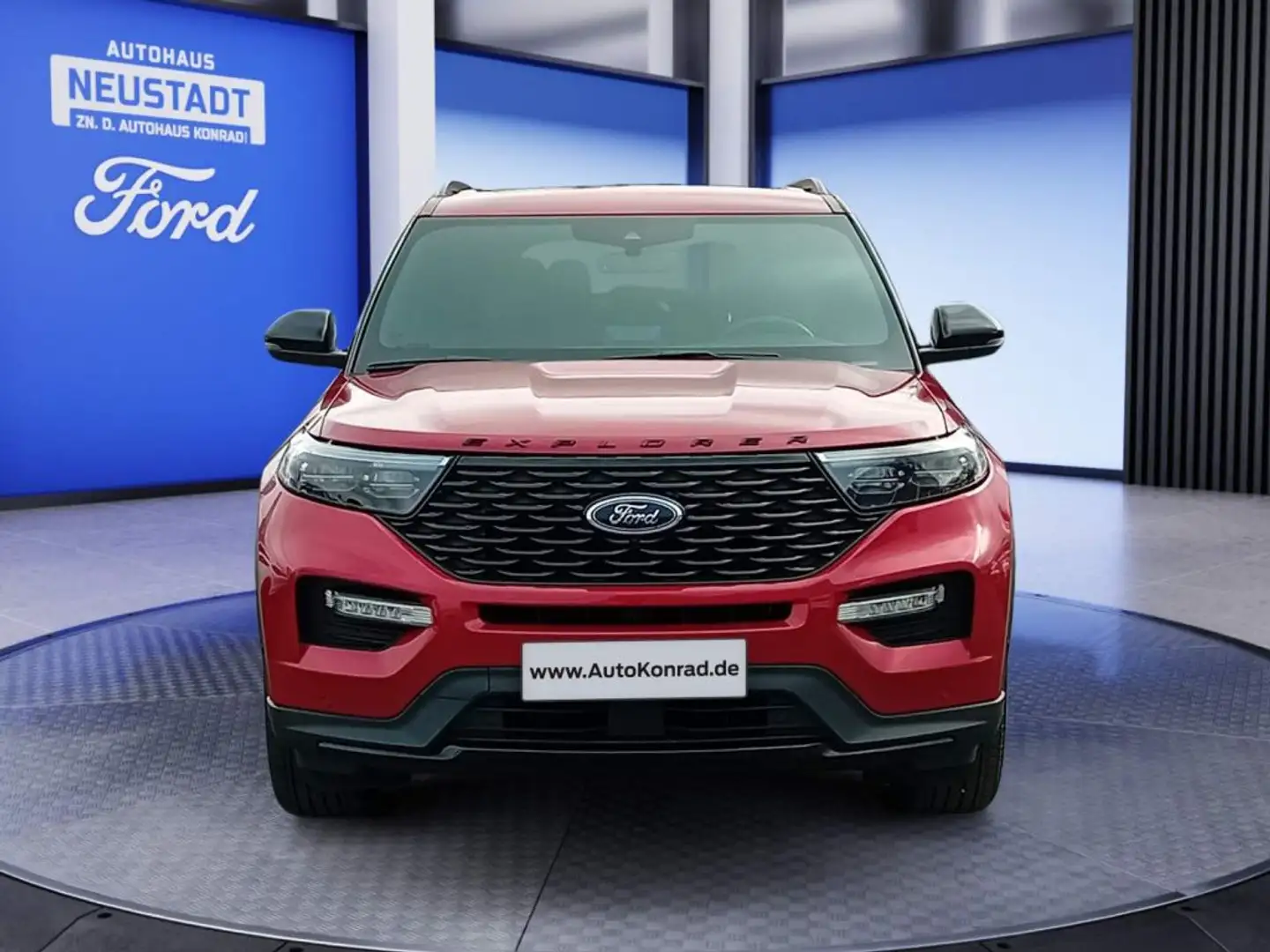 Ford Explorer EcoBoost Plug-in Hybrid ST-LINE *AHK* Rot - 2