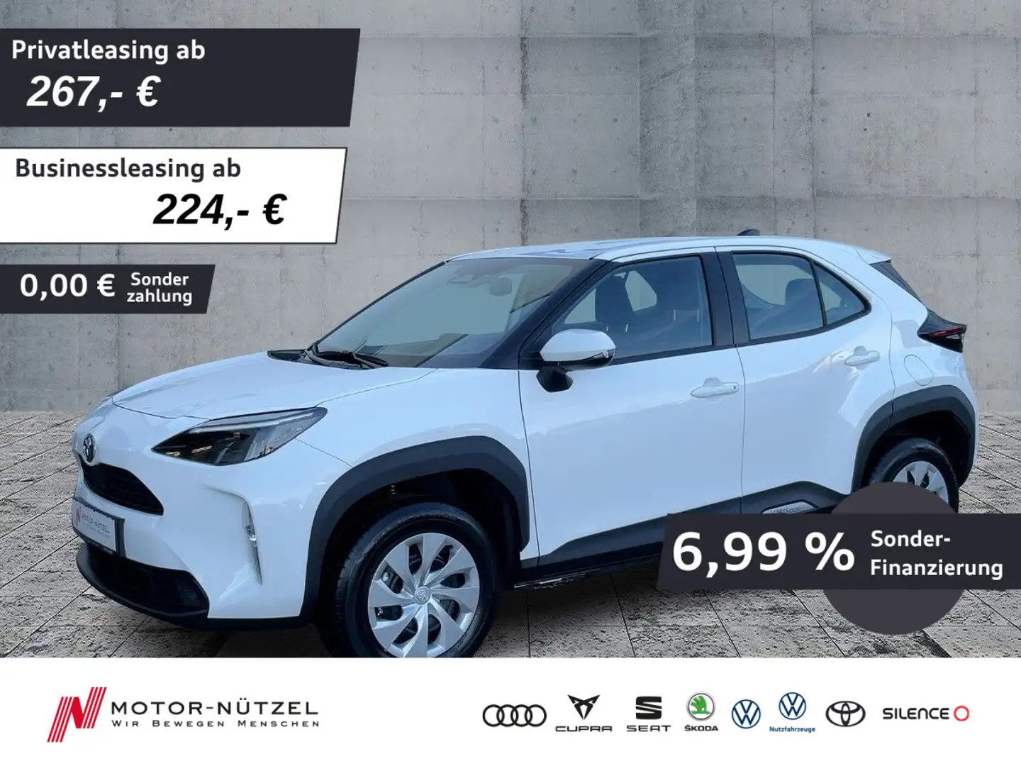 Toyota Yaris Cross 1.5 Hybrid BUSINESS EDT NAVI+ACC+APP Blanco - 1