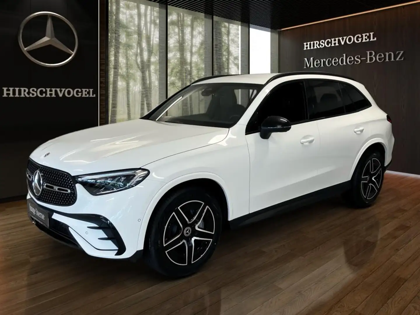 Mercedes-Benz GLC 300 d 4M AMG-Line+Night+AHK+DISTRONIC+Memory Weiß - 2