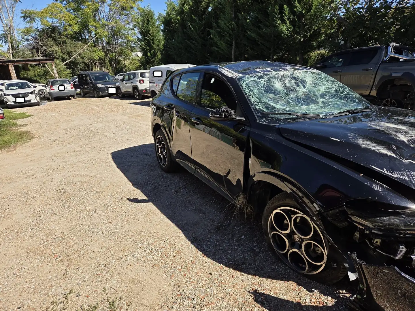 Alfa Romeo Tonale Tonale 1.5 hybrid Sprint 160cv tct7 SINISTRATA Nero - 2