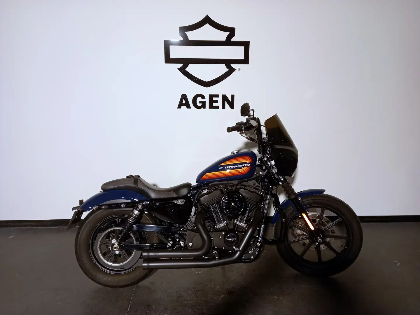 Harley-Davidson Sportster 1200 Bleu - 2