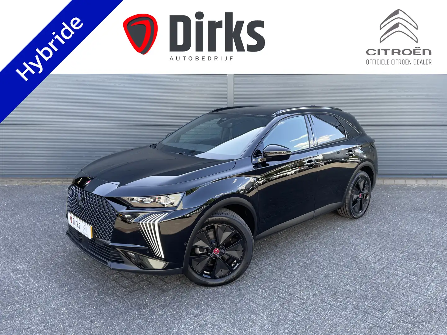 DS Automobiles DS 7 Crossback 300pk 4x4 Performance Line+ (Camera - Keyless Entr Zwart - 1