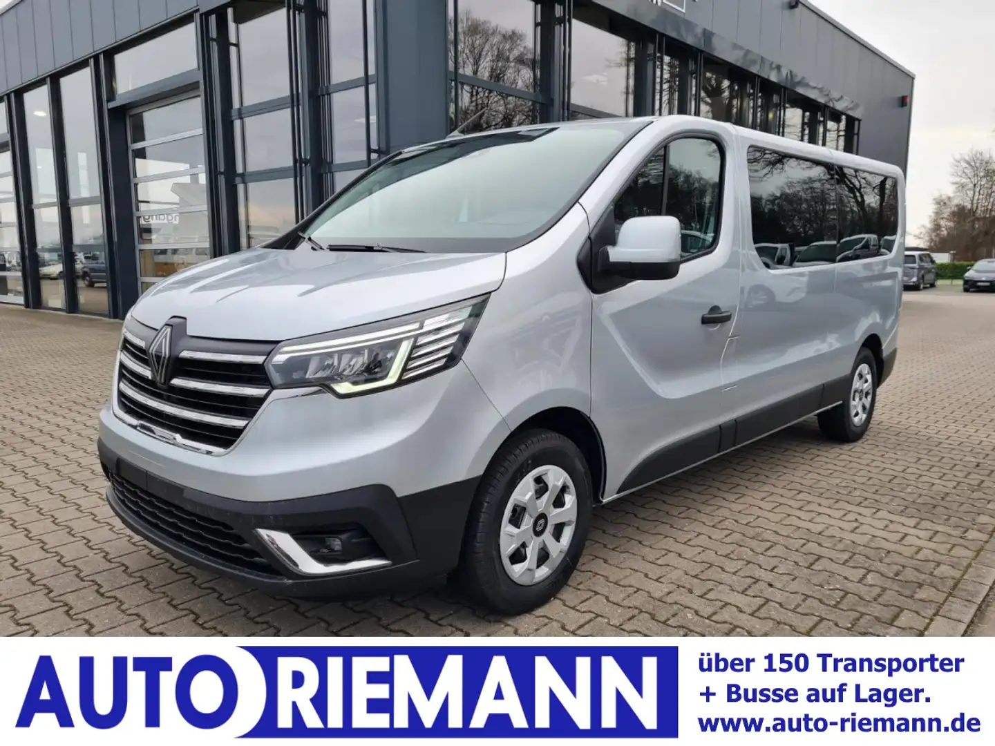 Renault Trafic Kombi 9-Sitze L2 Grand Equilibre KLIMA TEMPOMAT Silber - 1