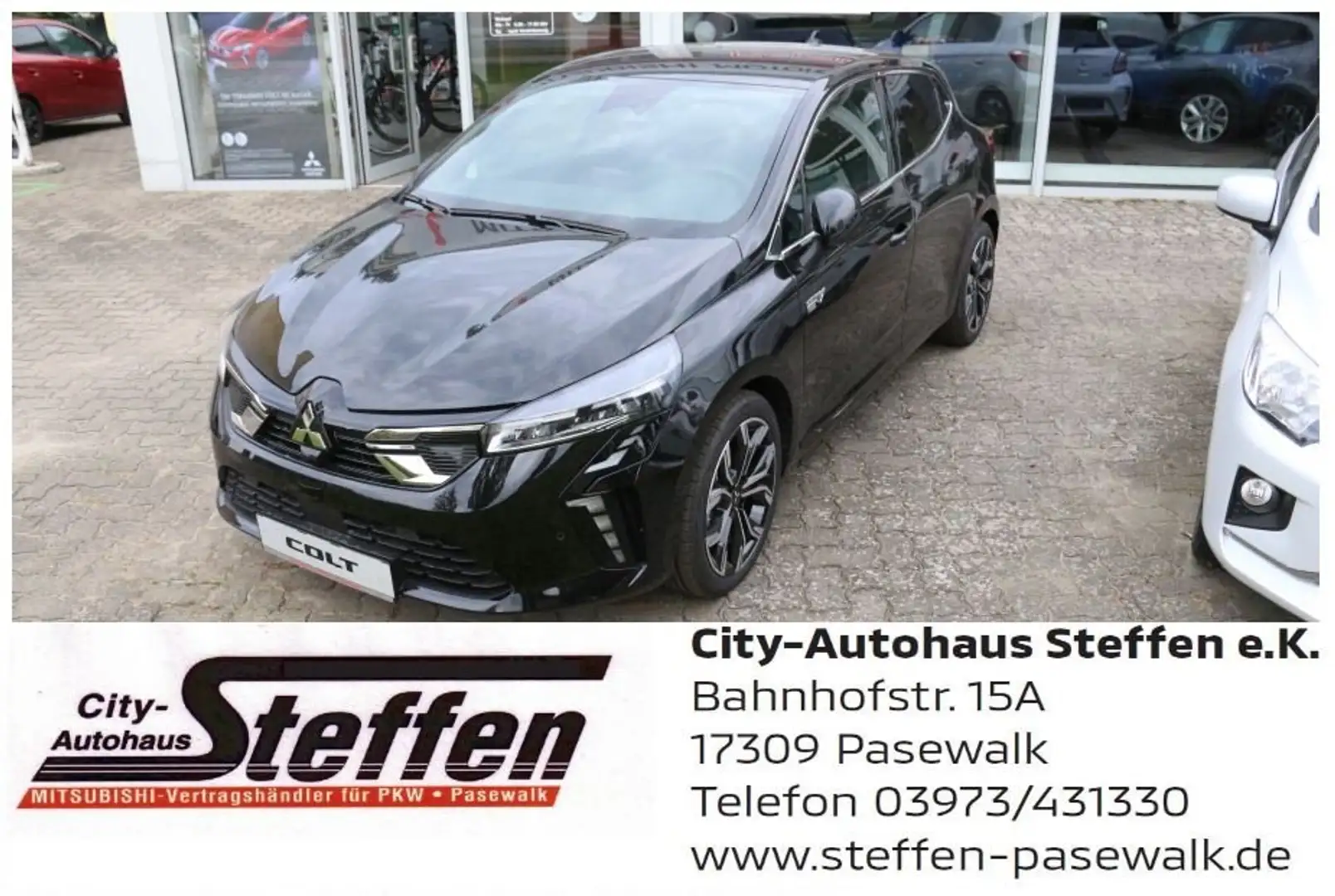 Mitsubishi Colt 1.6 Hybrid SELECT Zwart - 1