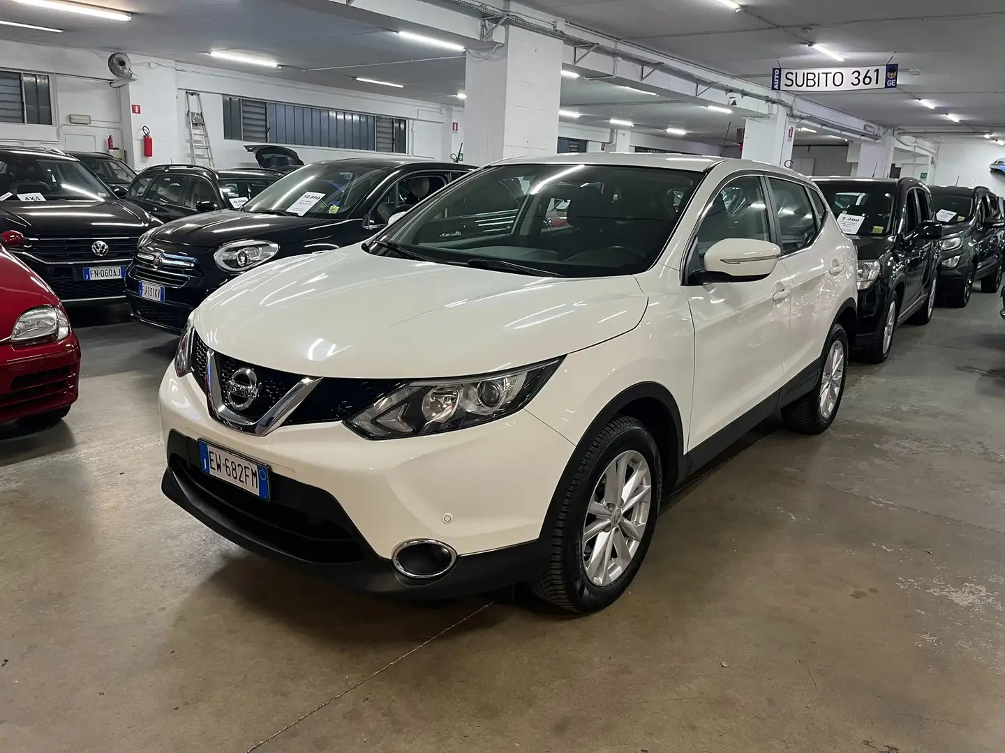 Nissan Qashqai 1.6 dci 130cv 4wd (4x4) unico proprietario Blanc - 1