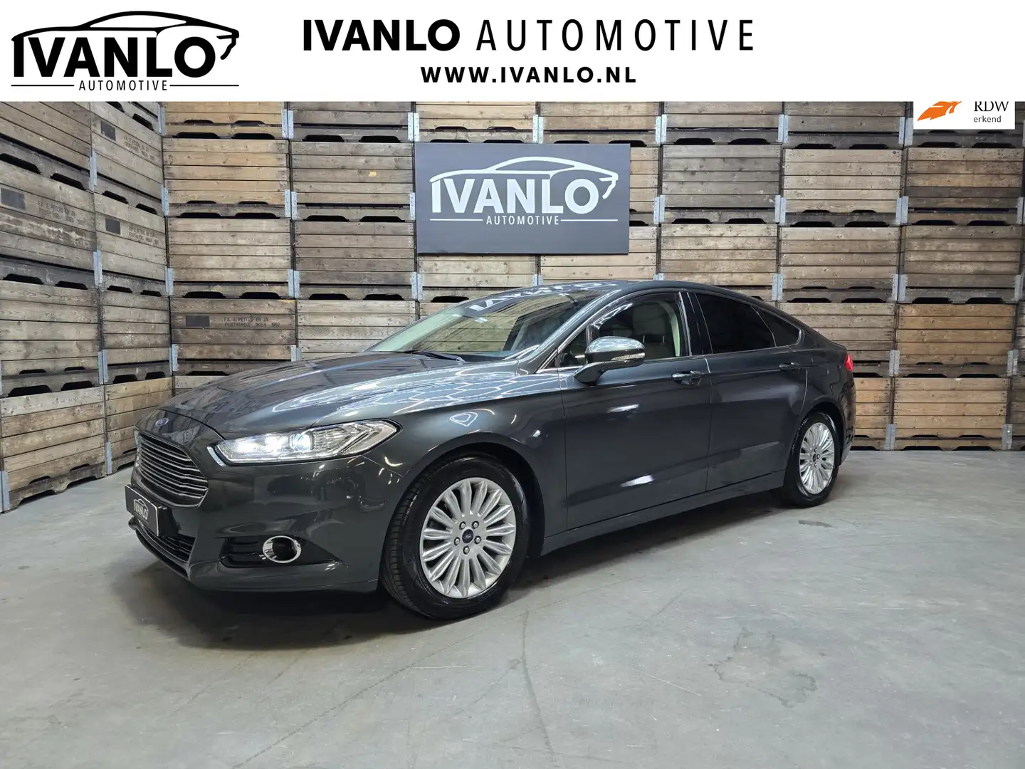 Ford Mondeo 2.0 Titanium Leder LED Navi Clima Cruise Camera 17 Groen - 1
