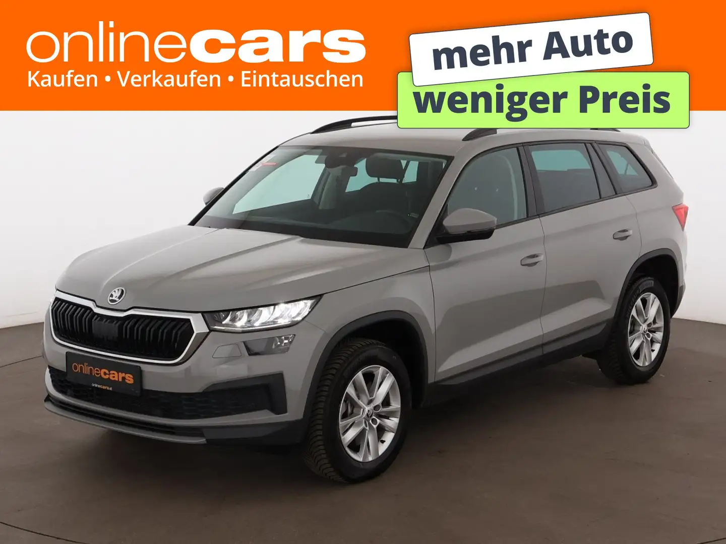 Skoda Kodiaq 2.0 TDI Ambition Aut LED RADAR NAVI R-CAM Grau - 1